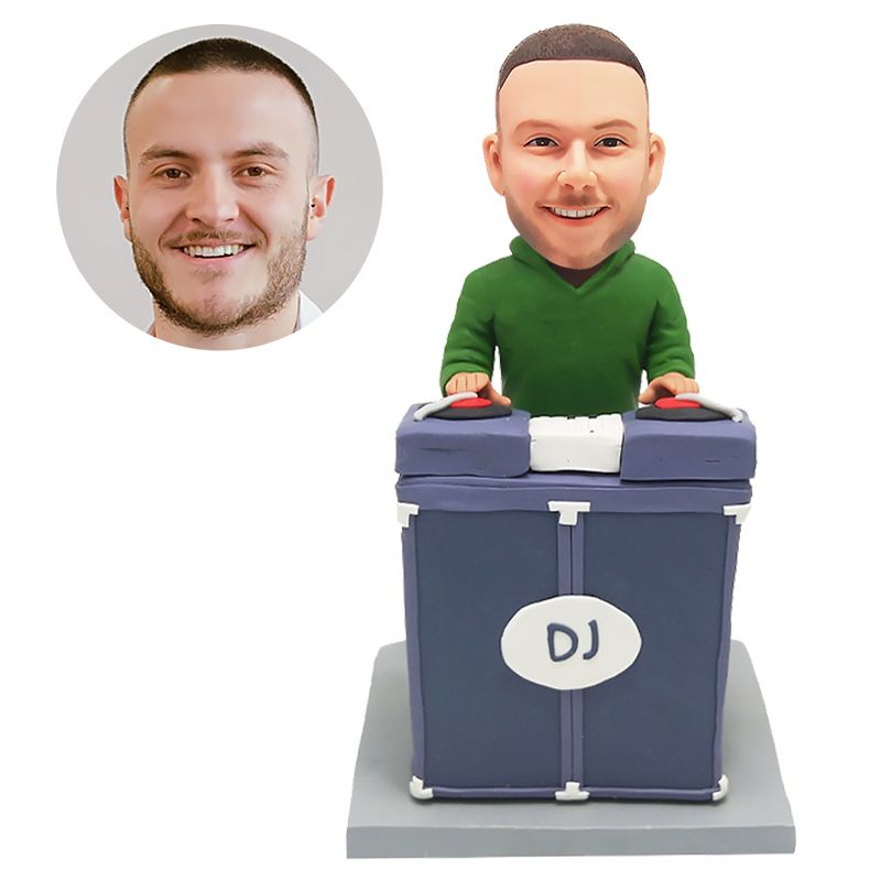 custom made male dj bobblehead