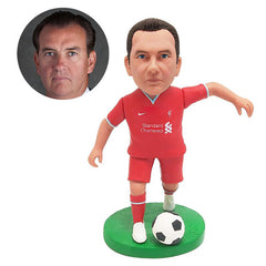 custom made bobblehead figure soccer player liverpool fan